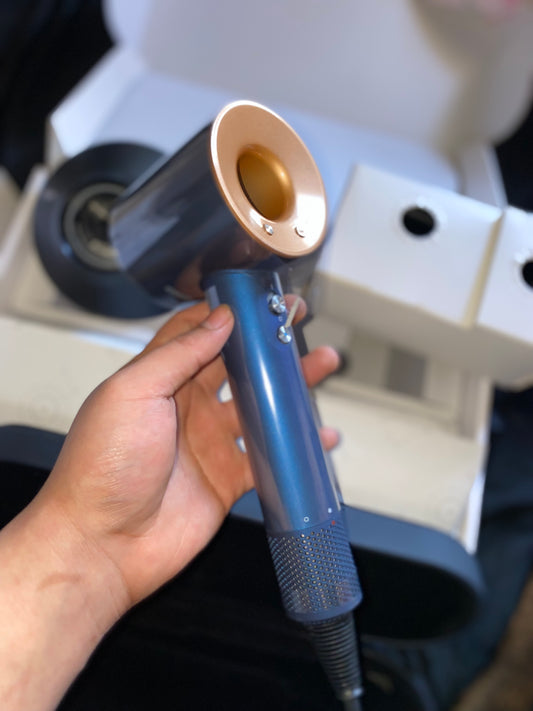 Asciugacapelli Dyson Supersonic™ – Capelli lisci e mossi (Blu di prussia/Rame)